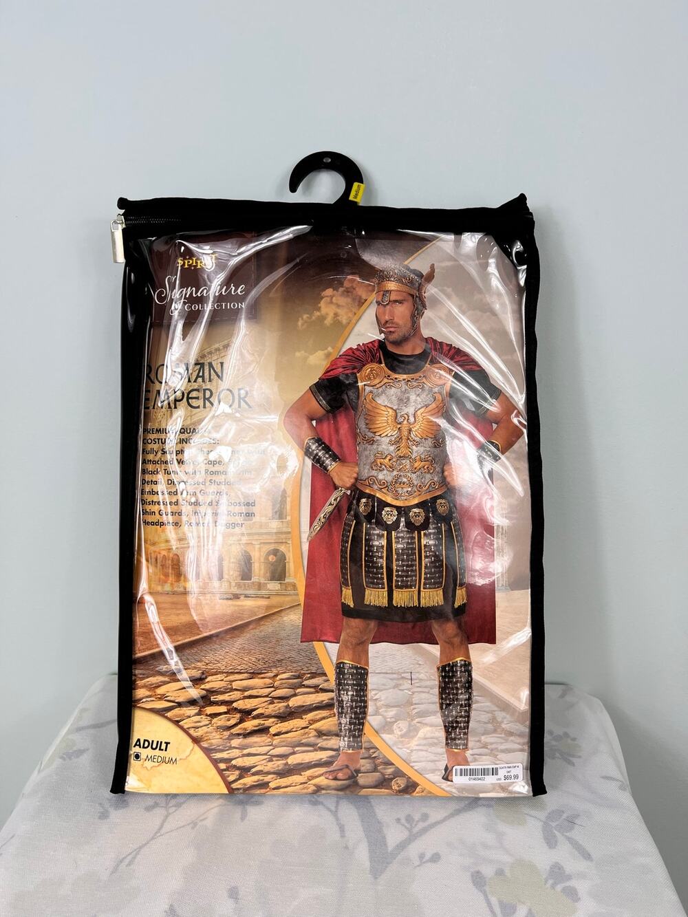 Spirit Halloween Signature Collection Roman Emperor Adult M Costume